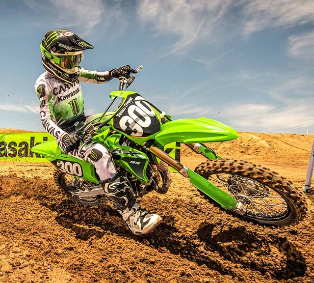 Image of 2024 KX85 in action
