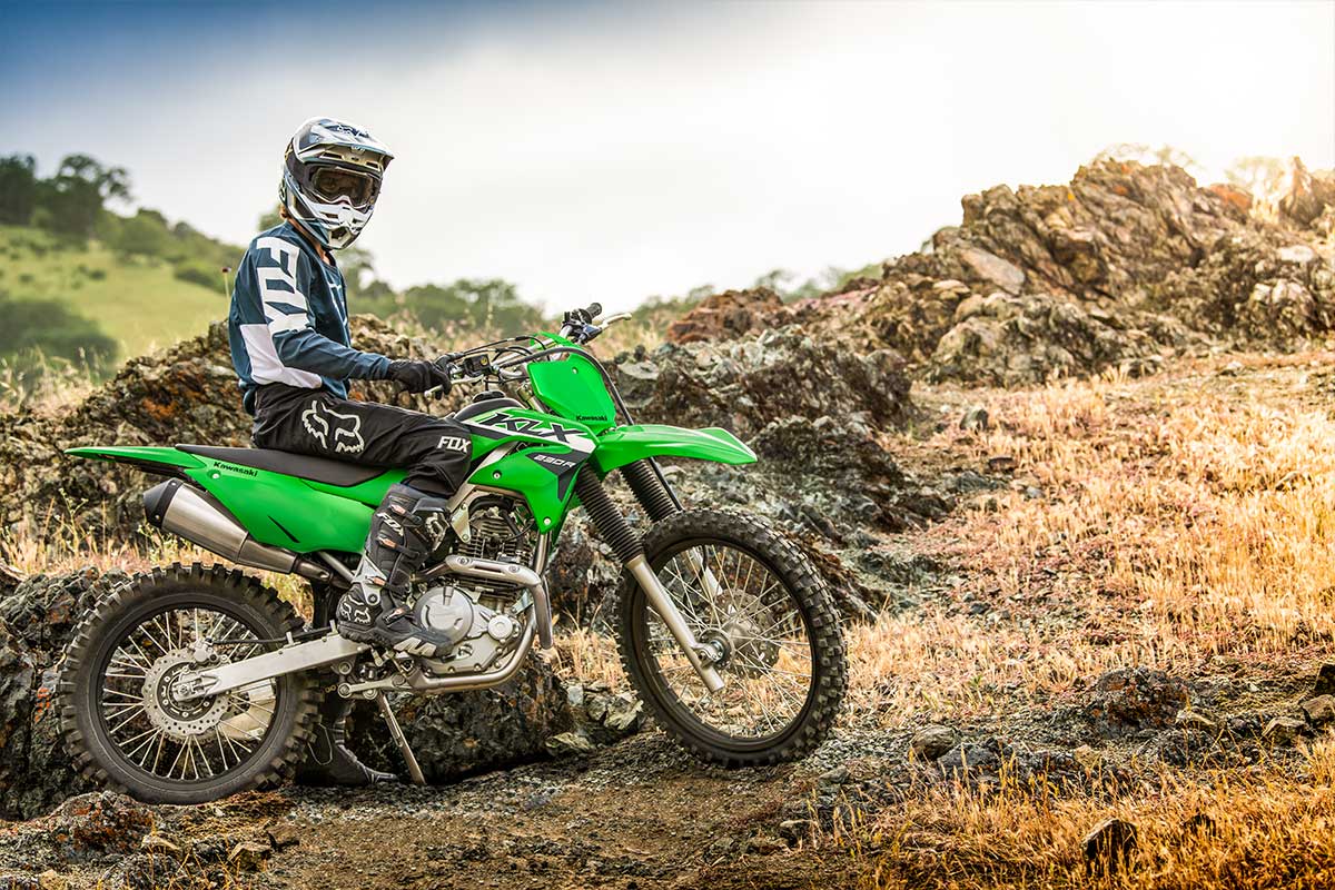 2024 KLX230R Motorcycle | Canadian Kawasaki Motors Inc.