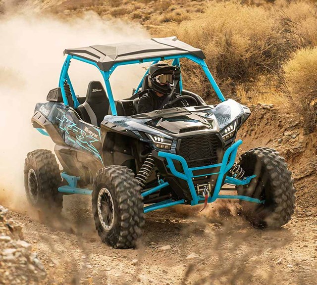 Image of 2024 TERYX KRX 1000 TRAIL EDITION in action
