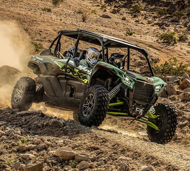 Image of 2024 TERYX KRX4 1000 SE in action