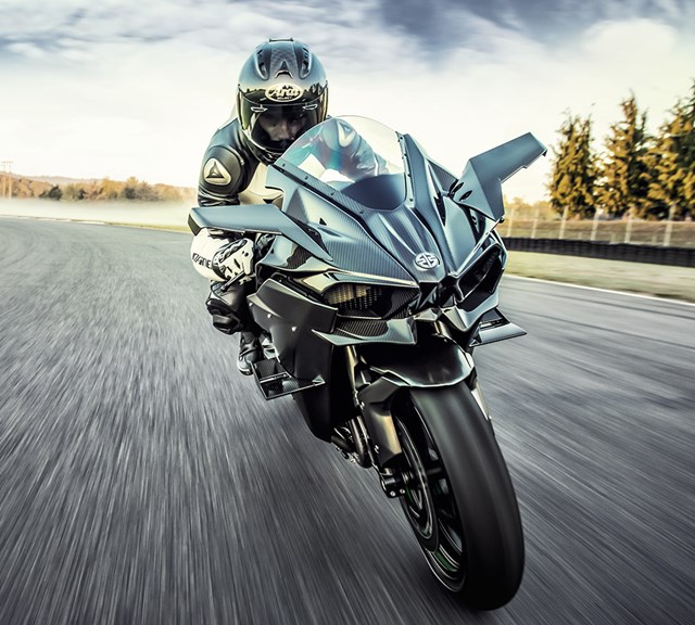 Image of 2024 NINJA H2R in action