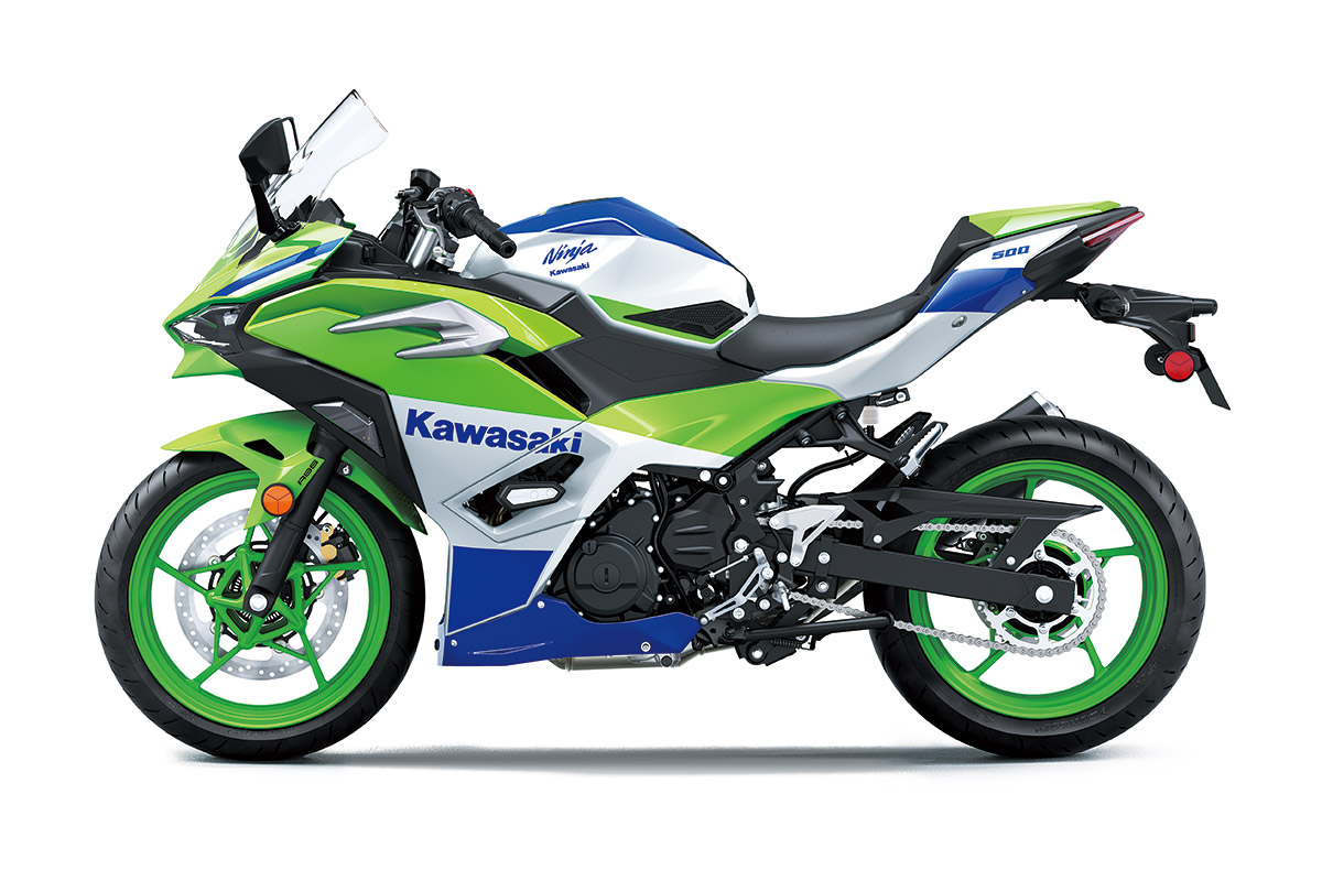 2024 NINJA 500 SE 40th ANNIVERSARY EDITION Motocyclette Les Moteurs