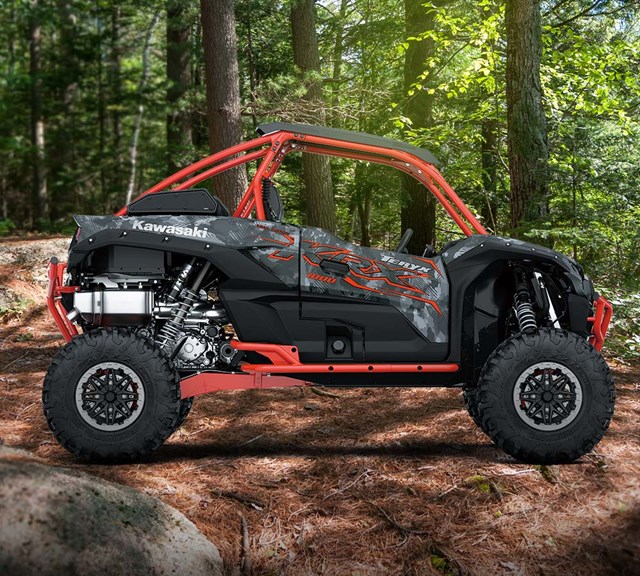Image of 2025 TERYX KRX 1000 TRAIL EDITION in action