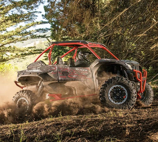 Image of 2025 TERYX KRX 1000 TRAIL EDITION in action