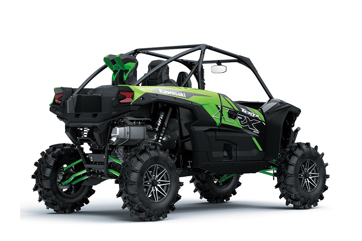 2020-2025 Kawasaki Teryx KRX 1000 Roof Light Bar Mount Kit - 42'' Curved Bar & Wiring Included, No Drill