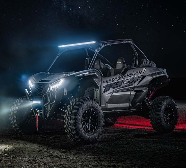 Image of 2025 TERYX KRX 1000 BLACKOUT EDITION  in action