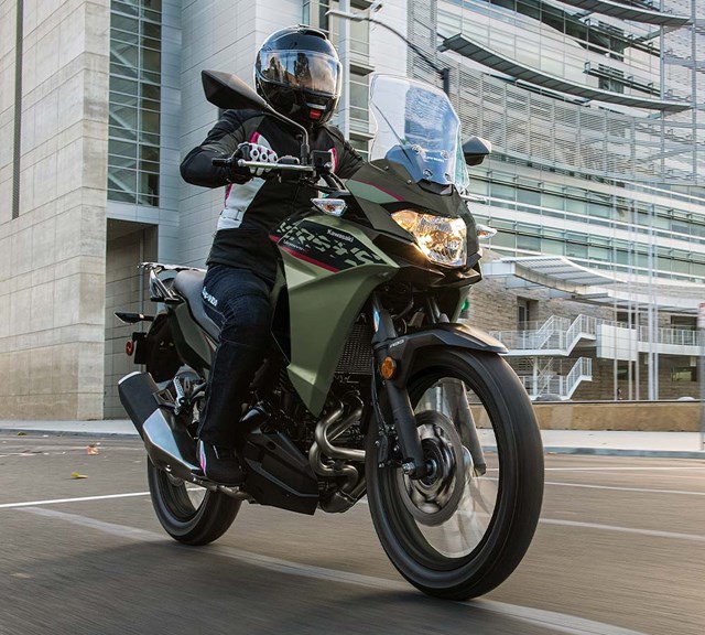 Image of 2025 VERSYS-X 300 in action