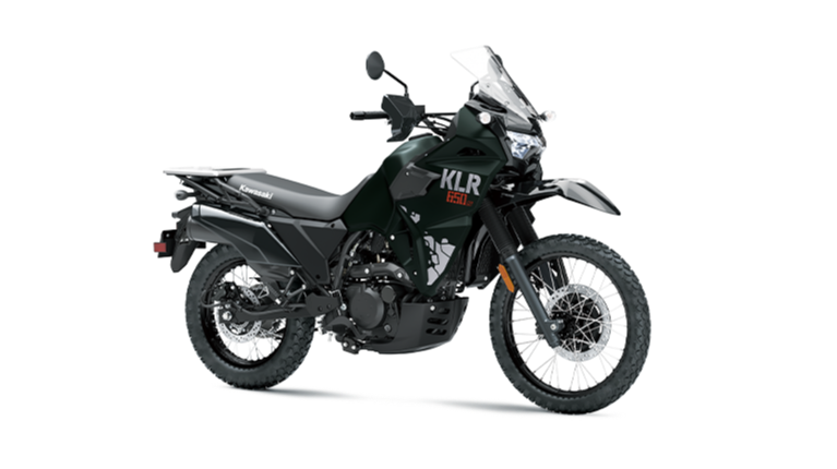 Kawasaki KLR650 Dual Purpose Motorcycle Rugged Capability