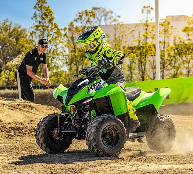 Image of 2026 KFX50 in action