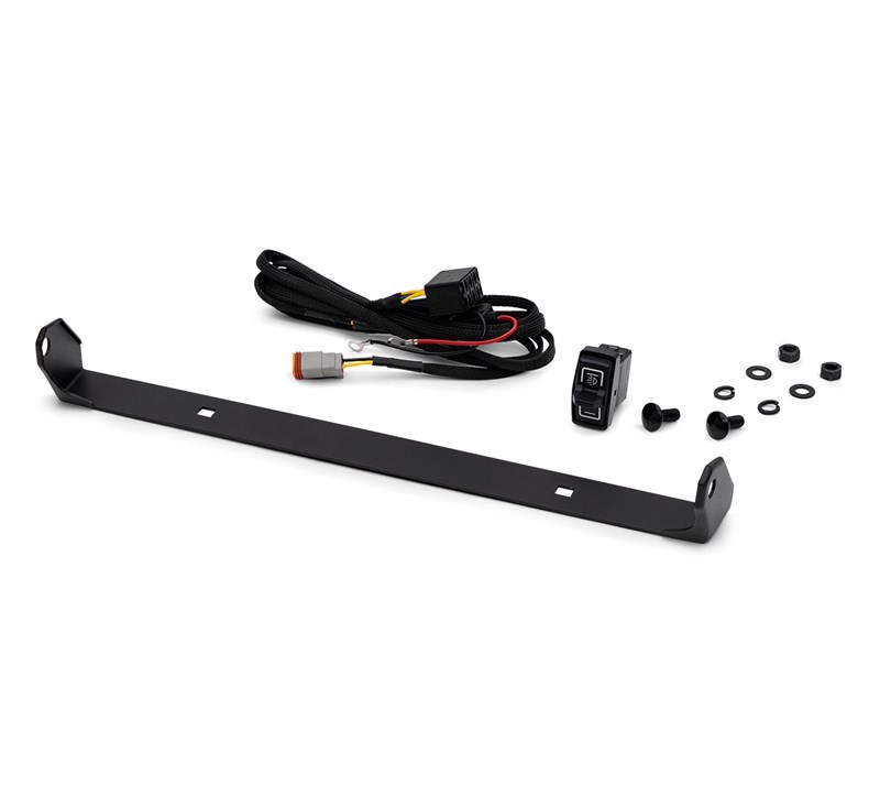 TERYX4 H2 Front Bumper LED Light Bar Installation Kit detail photo 1