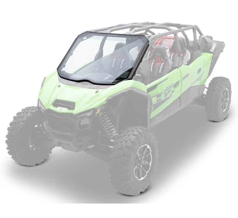 KQR Full Windshield, Glass detail photo 1