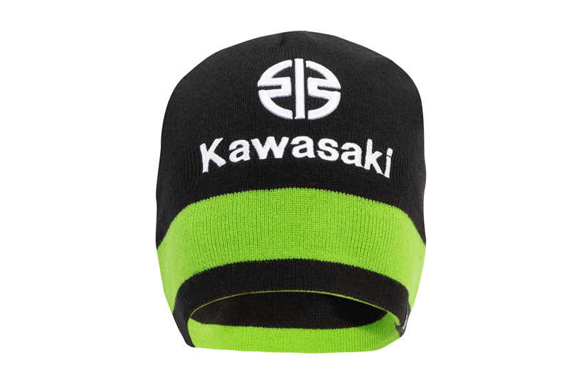 SPORTS BEANIE ADULT (ONE SIZE BLACK / GREEN) detail photo 2