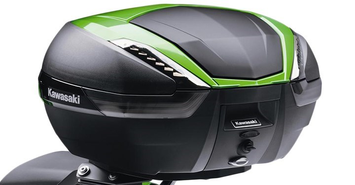 COMPLETE TOP CASE KIT, EMERALD BLAZED GREEN detail photo 1