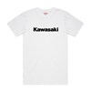 KAWASAKI WHITE BRANDMARK T-SHIRT photo thumbnail 1