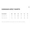KAWASAKI WHITE APEX T-SHIRT photo thumbnail 3