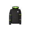 SPORTS HOODY MALE (BLACK / GREEN) photo thumbnail 4