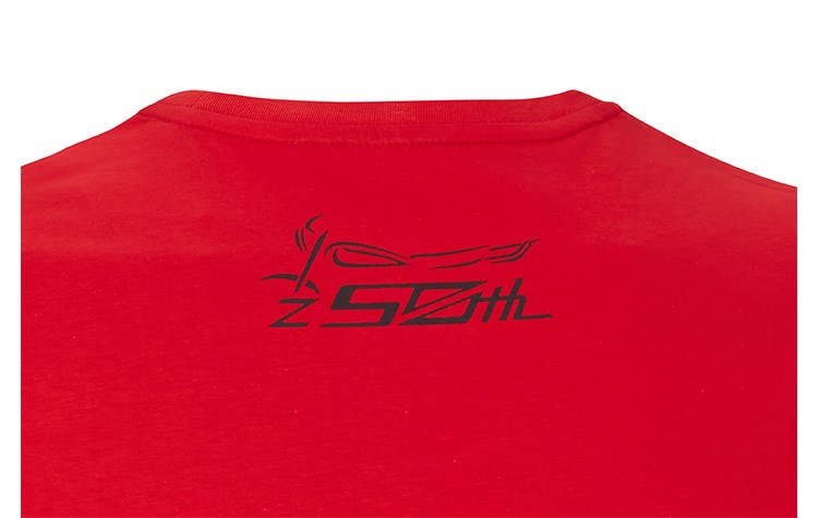 Z-50th ANNIVERSARY T-SHIRT - RED (MALE)  detail photo 5