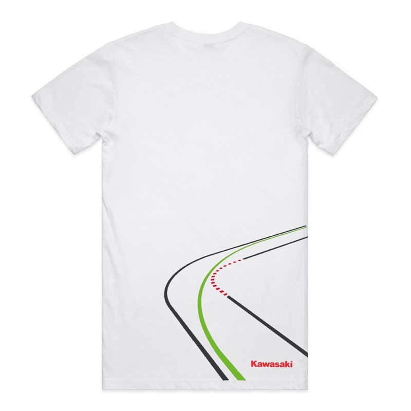 KAWASAKI WHITE APEX T-SHIRT detail photo 1