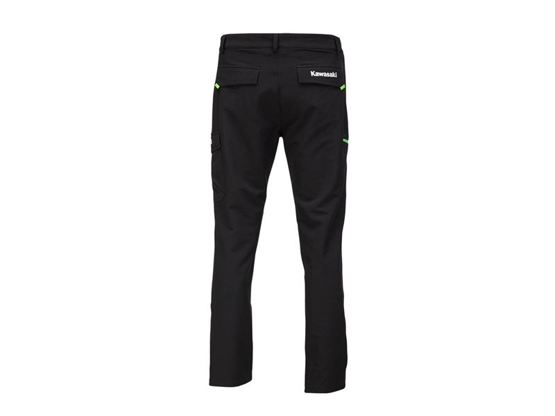 SPORTS CARGO TRS MAN (BLACK / GREEN) detail photo 2