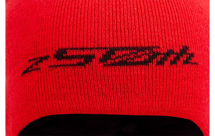 Z-50th ANNIVERSARY RED REVERSIBLE BEANIE detail photo 1