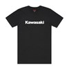 KAWASAKI BLACK BRANDMARK T-SHIRT photo thumbnail 1