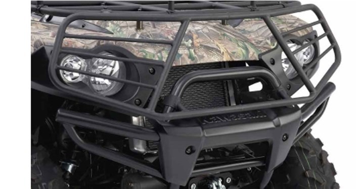 BRUSH GUARD, WRINKLE BLACK detail photo 1