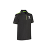 SPORTS POLO MALE (BLACK / GREEN) photo thumbnail 1