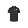 SPORTS POLO MALE (BLACK / GREEN) photo thumbnail 2