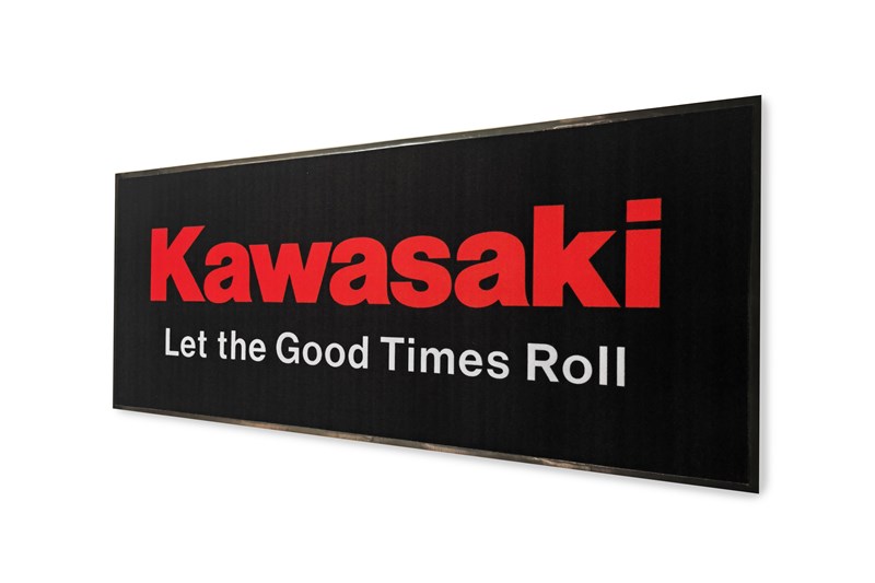 KAWASAKI PIT MAT detail photo 1