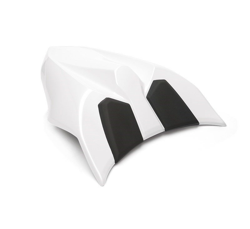 SOLO SEAT COWL ASSEMBLY, PEARL BLIZZARD WHITE  detail photo 1