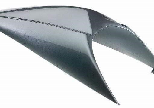PILLION SEAT COVER, METTALIC CARBON GREY detail photo 1