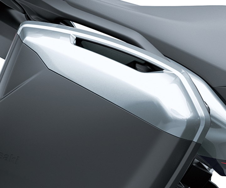 KQR 28 LITRE PANNIER COLOUR PANEL SET, STORM GREY detail photo 1