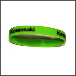 LIME GREEN SILICONE WRIST BANDS detail photo 1