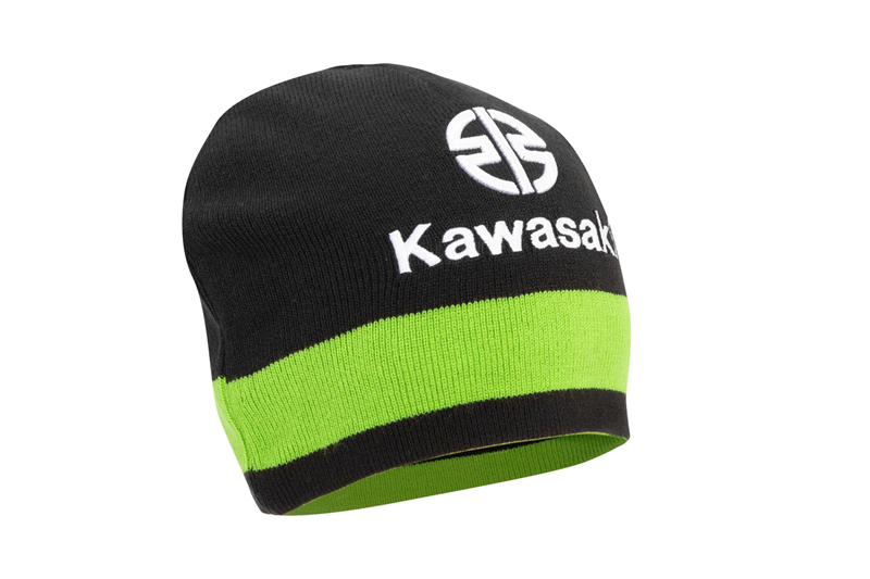 SPORTS BEANIE ADULT (ONE SIZE BLACK / GREEN) detail photo 1