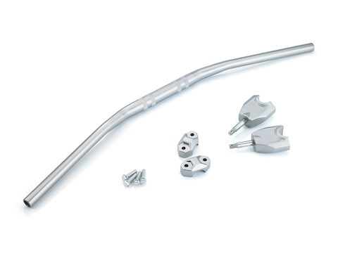 FAT TYPE HANDLE BAR - SILVER detail photo 1