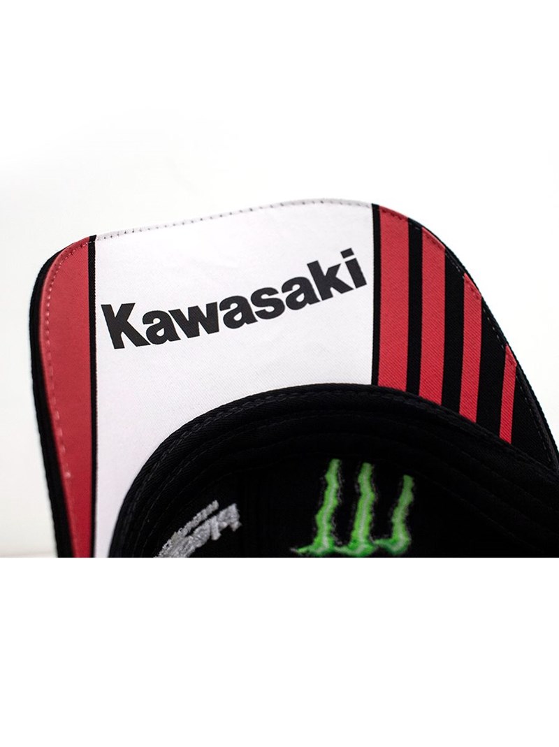 2021 KAWASAKI RACING TEAM / WORLDSUPERBIKE CAP detail photo 2
