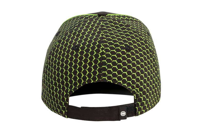 SPORTS CAP ADULT (BLACK / GREEN) detail photo 4