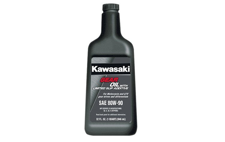 KAWASAKI GEAR OIL WITH LIMITED SLIP ADDITIVE, 80W-90 (946ml) detail photo 1
