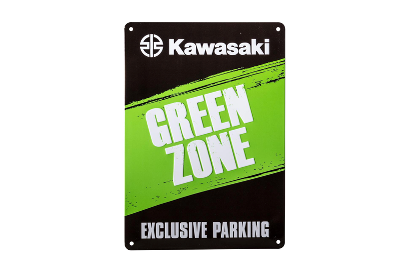 GREEN ZONE PARKING SIGN detail photo 1