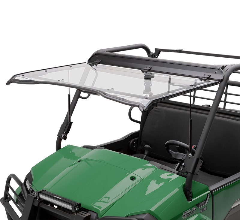 KQR Flip-Up Windshield, Polycarbonate detail photo 2