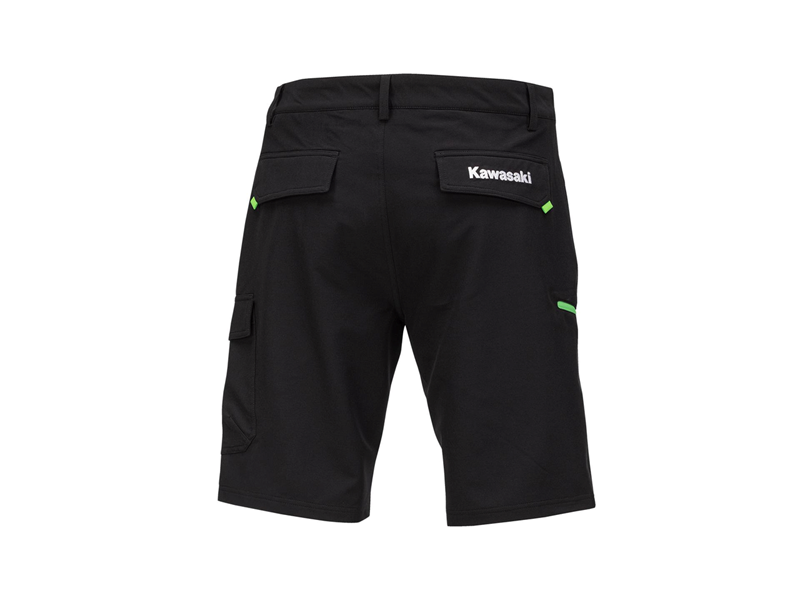 SPORTS BERMUDA MALE (BLACK / GREEN) detail photo 2