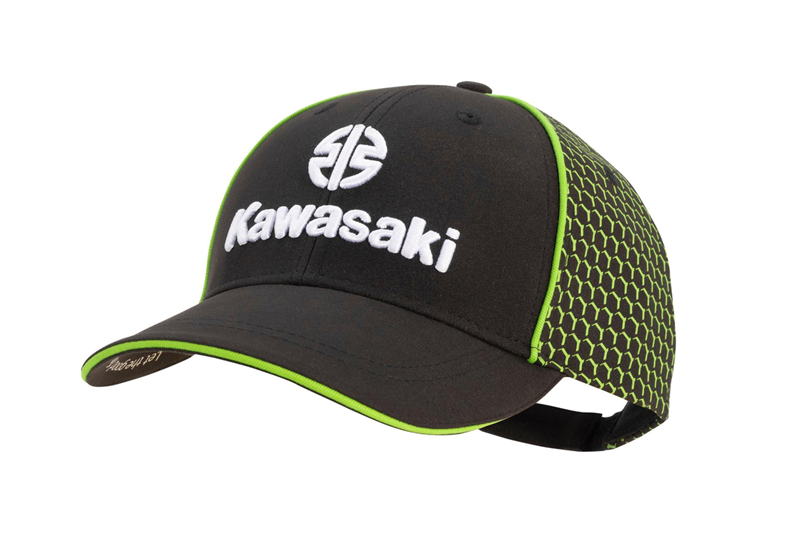 SPORTS CAP ADULT (BLACK / GREEN) detail photo 3