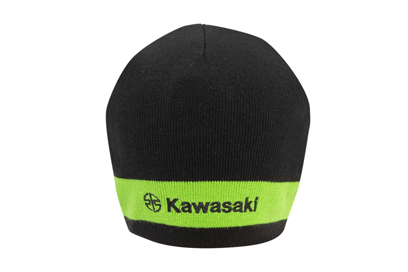 SPORTS BEANIE ADULT (ONE SIZE BLACK / GREEN) detail photo 3