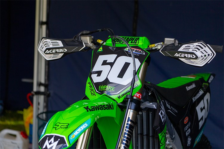 Will Price #50 (E1) KX250X (Photo Credit: Foremost Media)