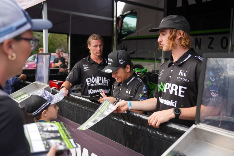 Jai Constantinou is currently rides for Empire Kawasaki 