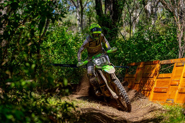 Will Price #50 (E1) KX250X charging the course (Photo Credit: Foremost Media)