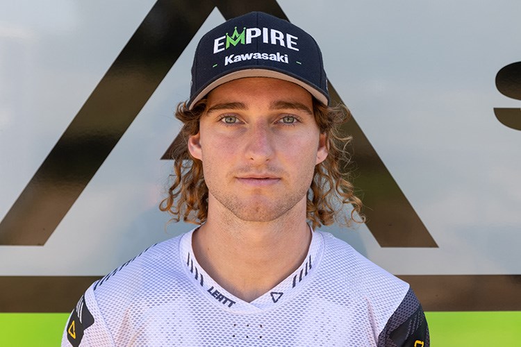 Jai Constantinou head shot for the 2023 team poster  (photo credit: Kane O'Rourke Photography)