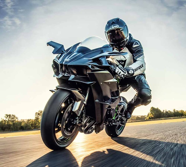 Image of 2022 NINJA H2R in action
