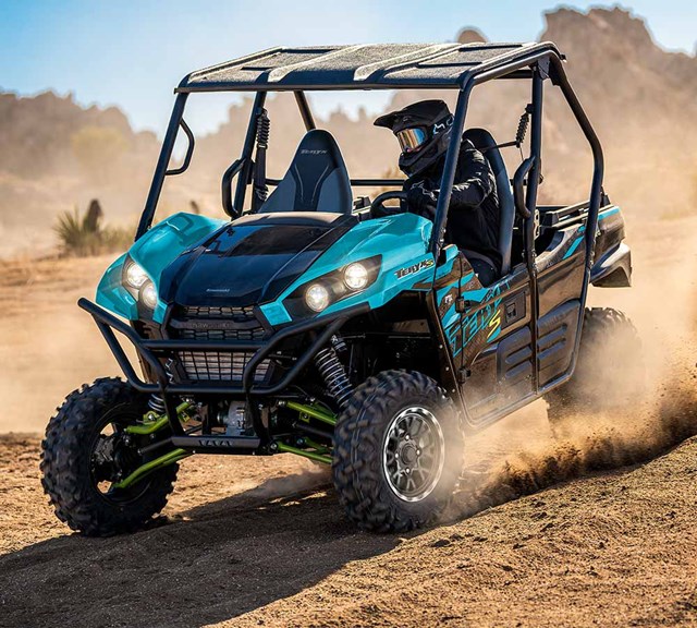 Image of 2023 TERYX S LE in action