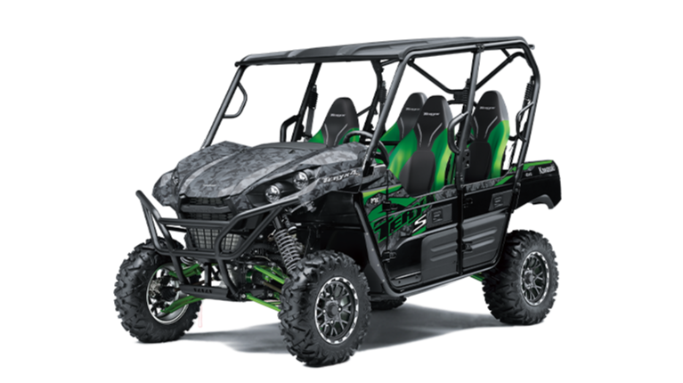 Kawasaki Teryx4 | Side x Side | Explore More with 4 Passengers